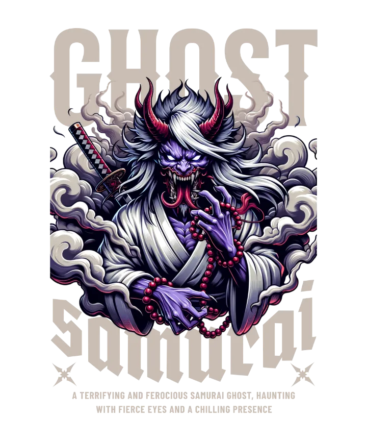 Ghost Samurai — template from the design library