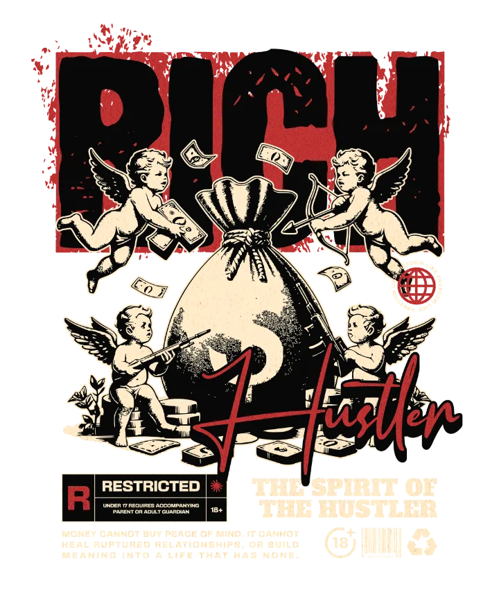 Rich Hustler — template from the design library